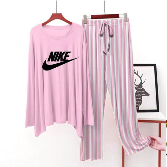 Pink flapper style lining Pajama Nike